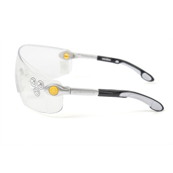 代尔塔101115护目镜PC透明镜片防风沙防刮擦防冲击透明工业打磨劳保防护眼镜 透明
