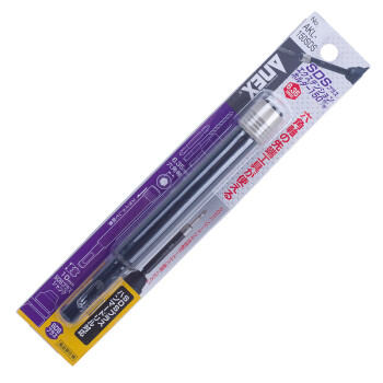 安力士牌（ANEX）进口AKL-150SDS圆柄两坑两槽冲击钻转换头1/4 SDS四坑电锤转接6.35mm内六角加长批杆150mm
