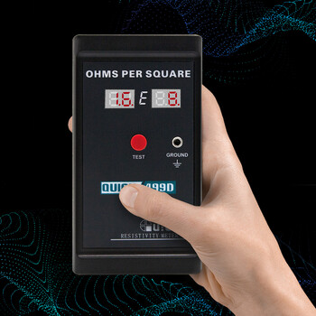 QUICK快克499D焊台测试静电耗散材料绝缘材料接地电阻 499D 焊台