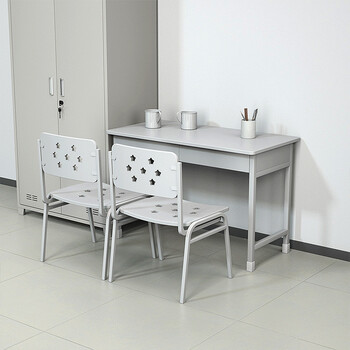 京顿办公桌学习桌培训桌阅览桌宿舍桌子二抽办公桌110*55*78cm