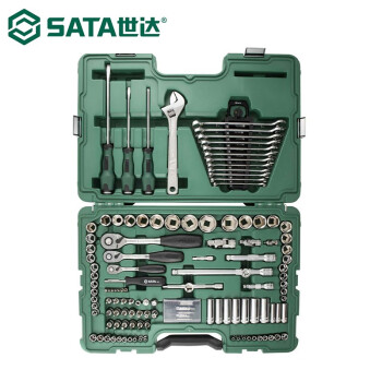 世达（SATA）09014 120件6.3x10x12.5MM系列公英制综合组套