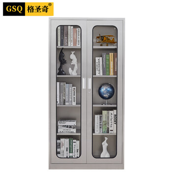 格圣奇304不锈钢储物柜工业存放柜财务办公柜C1597通玻可定制