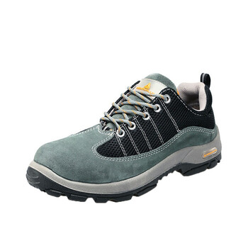 代尔塔 301232 S1P安全鞋301322升级款防砸防穿刺防静电耐磨劳保鞋灰黑色 42码 1双装