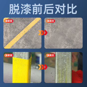 千居美 强力脱漆剂 除漆剂去油漆清洗剂除漆水 金属洗漆液 涂料自喷漆清除剂去漆剂 木器脱漆水清洁剂 1L