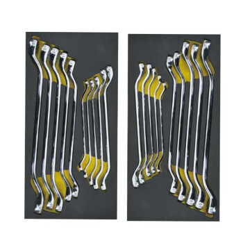 史丹利（STANLEY）90-032-23 EVA工具托组套 10件双梅花扳手