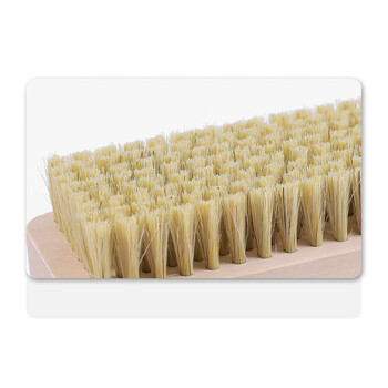 益美得 FW-2145 实木猪鬃毛刷洗衣刷子软毛多功能板刷鞋刷衣物小刷子清洁刷       