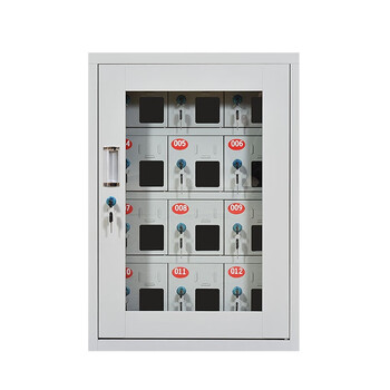 京度 钢制手机柜管理工厂学校手机存放箱收纳保管柜可定制 十二门存放柜