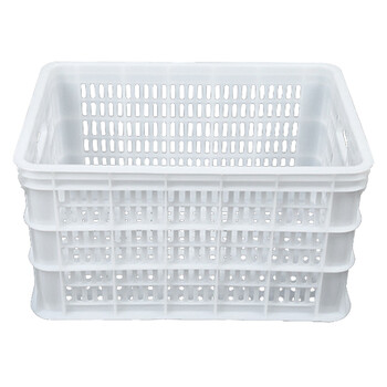 稳斯坦 WST190 加厚塑料周转筐 周转箱 筐服装收纳箱水果蔬菜存储箱 610*425*320mm