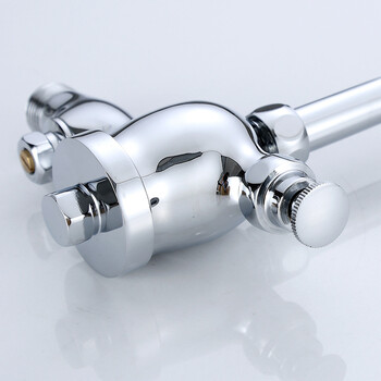 星期十 可调节长杯式 铜杯式小便冲水阀 可调节小便冲洗阀暗装小便斗延时阀定制