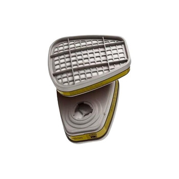 3M 6007CN滤毒盒 6009替代款 防护汞蒸气、氯气等 搭配6200 6800 6500等面具使用 定做 1包（2个/包）