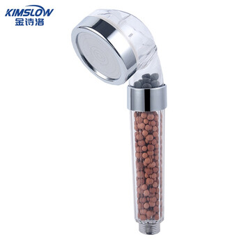 金诗洛 洗头喷洒 增压止水花洒 冲头水龙头莲蓬头 浴室过滤喷头 6公分小白单功能 K412