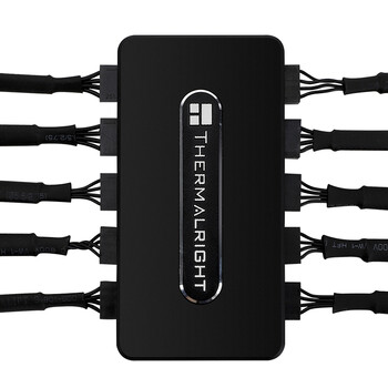 Thermalright(利民) FAN HUB  Controller REV.A 10口控制器支持PWM温控 散热配件