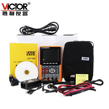 胜利仪器（VICTOR ）VICTOR 2100 便携示波表数字彩色示波器单通道100MHz