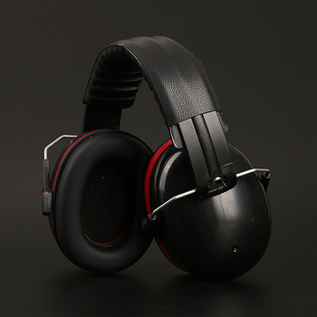 谋福CNMF208防噪音隔音耳罩睡眠用睡觉工业学生专业宿舍侧睡静音降噪耳机 （经典黑 隔音耳罩）