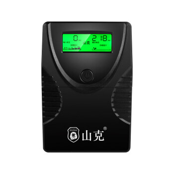 山克 UPS不间断电源360W 稳压器 供电保护 家庭用办公室 220V稳压应急后备式备用电源 SK650