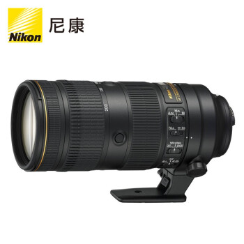 尼康（Nikon）AF-S 尼克尔 70-200mm f/2.8E FL ED VR “大三元” “电磁炮”大光圈远摄变焦镜头 尼康镜头