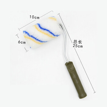 苏识 QJ0054 滚筒刷无死角滚刷乳胶漆小滚筒涂料滚筒 4寸滚筒刷 一把