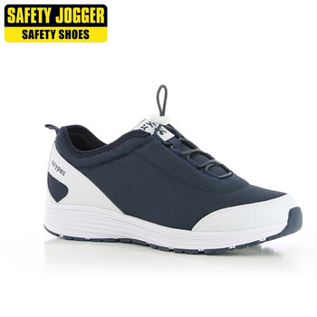 鞍琸宜 SAFETY JOGGER 057803 JAMES OB 男士运动鞋透气舒适 防滑工作鞋 海蓝色 41码 1双