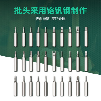 威力狮（wynn's） W3475 电讯组套螺丝批 组合螺丝刀 多用起子 32件套