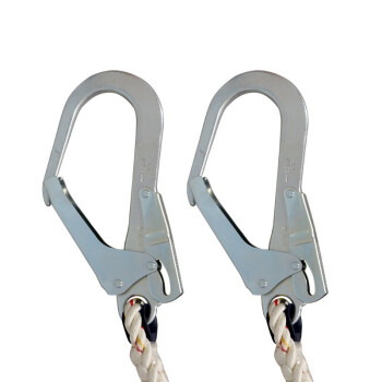 3M凯比特保泰特双钩安全绳高空作业防坠落减震绳需配安全带 1390019 双钩减震绳(1.2米)
