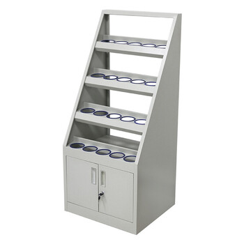 京度水杯柜工厂车间铁皮员工茶杯柜活动休息室水杯架20格