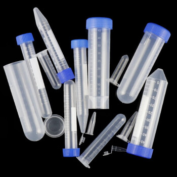 冰禹 BY-3073  实验器材 塑料离心管带刻度  EP管种子瓶 子弹头塑料离心管 1.5ML连盖（500个）