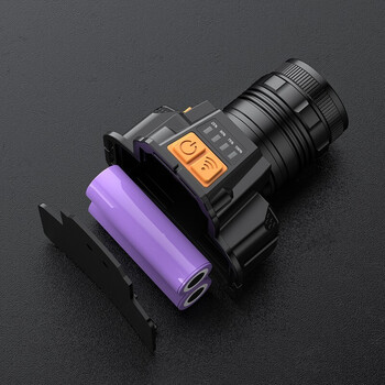 神火 HL58 强光头灯高亮头灯头戴远射调焦可充电式头灯 A定做 1套