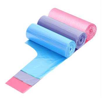 康乐洁 K-114 四色分类垃圾袋厨房办公室加厚一次性塑料袋  45*55cm 110只