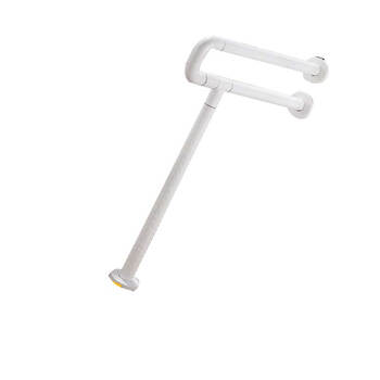 星期十  加固带腿75cm白色卫生间扶手防滑残疾人浴室无障碍坐便器马桶栏杆定制