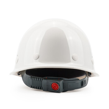 舜选安全帽 ABS新国标 工地建筑施工业头盔 防砸透气抗冲击SHX-K2白色