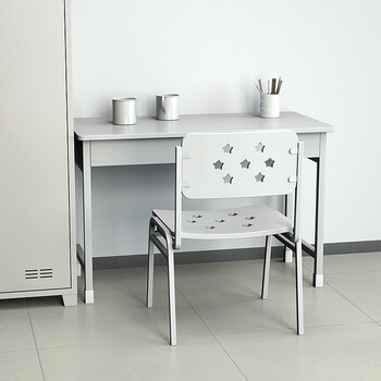 京顿办公桌学习桌培训桌阅览桌宿舍桌子二抽办公桌110*55*78cm