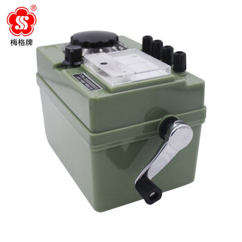 梅格牌 ZC29B-1 绝缘电阻测试仪兆欧表摇表电阻表0-1000Ω 1年维保