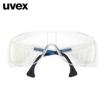 uvex优唯斯 9161305访客眼镜防雾防护眼镜实验室防风沙防尘护目镜外罩眼镜定做