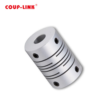 COUP-LINK 卡普菱 弹性联轴器 LK7-40(40X56) 铝合金联轴器 定位螺丝固定平行式联轴器