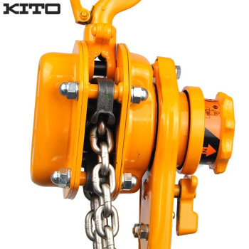 凯道 KITO LB090日本原装进口环链手扳葫芦吊具起重工具9t 1.5m 黄色