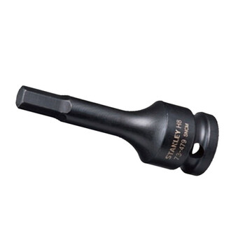 史丹利（STANLEY）STMT73478-8-23 12.5MM系列6角风动旋具套筒 H6 1只价格10只起售