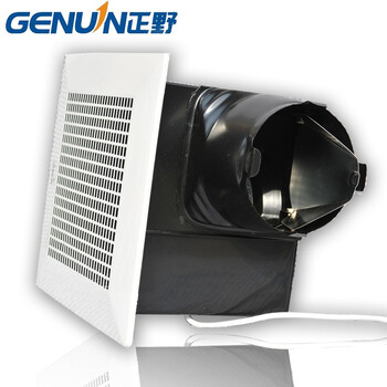 正野GENUIN 商用通风天花板管道式换气扇BPT12-02A功率24W 管径100 开孔尺寸178
