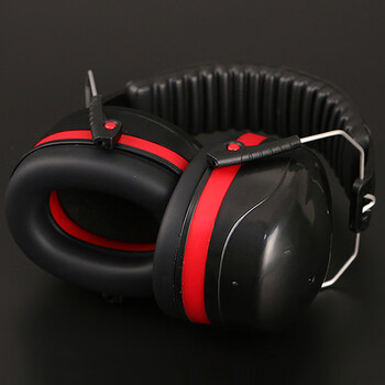 谋福CNMF208防噪音隔音耳罩睡眠用睡觉工业学生专业宿舍侧睡静音降噪耳机 （经典黑 隔音耳罩）