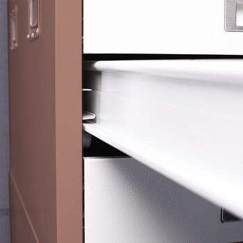 震迪图纸柜工程文件资料整理收纳柜咖色0号柜单层可定制SD0575