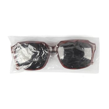 固安捷 盒装电焊眼镜(细镜腿含金属丝)20副/盒*1盒 黑色 均码 