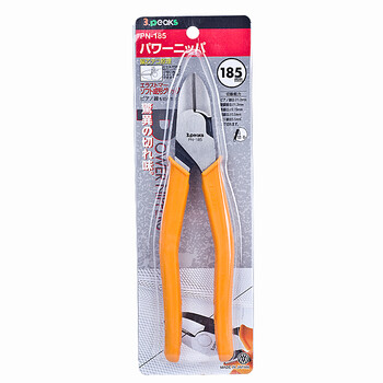 三山（3.peaks）进口电工斜嘴钳 PN-185(钢丝剪) 斜口钳 斜咀钳 185mm