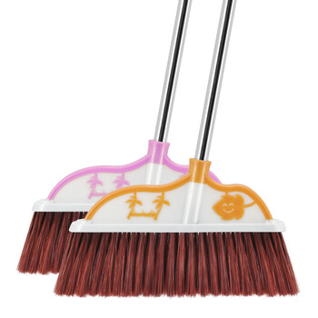 益美得 FW-1112 不锈钢软毛扫把室内打扫扫帚 单扫把-颜色款式随机