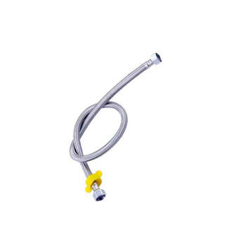 星期十 1米连接软管 铜医院用脚踏式水龙头连接软管 食品工厂洗手盆实验室脚踩水龙头开关水管定制