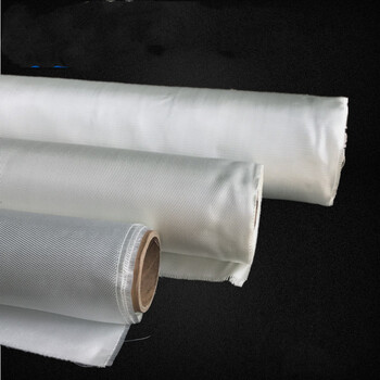 鸣固 ZL2473耐高温白胚玻纤布 隔热挡焊花电影院幕墙壁布 玻璃纤维防火布 无碱加密1.5mm厚x1米宽*1平方
