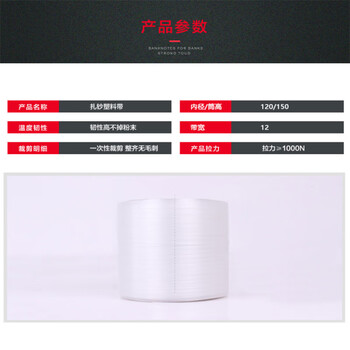 飞尔（FLYER）适用全半自动机用捆钞带 银行捆钞机专用带子 机用捆钞带120×150×12mm 4卷/箱【FLb084】