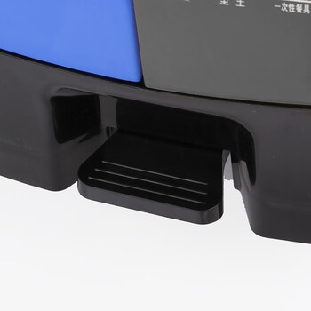 圣极光分类垃圾桶60L户外垃圾桶连体式带盖垃圾桶可定制G2228