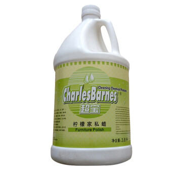 超宝（CHAOBAO）DFF005 柠檬家私蜡 家具皮革地板保养剂 3.8L*1/桶