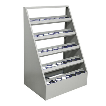 京度水杯柜工厂车间铁皮员工茶杯柜活动休息室水杯架40格