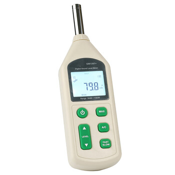 谋福GM1357+数字噪音计噪音检测仪声音噪声测试仪分贝仪声级计带软件GM1357+噪音计(带背光+4节5号电池)