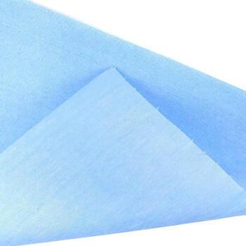 金诗洛 KSL068 无尘擦拭纸除尘纸吸油纸擦拭纸大卷纸 工业洁净纸125*370mm(蓝500张/包)